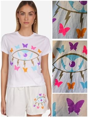 Lauren Moshi Ursula Butterfly Eye tee